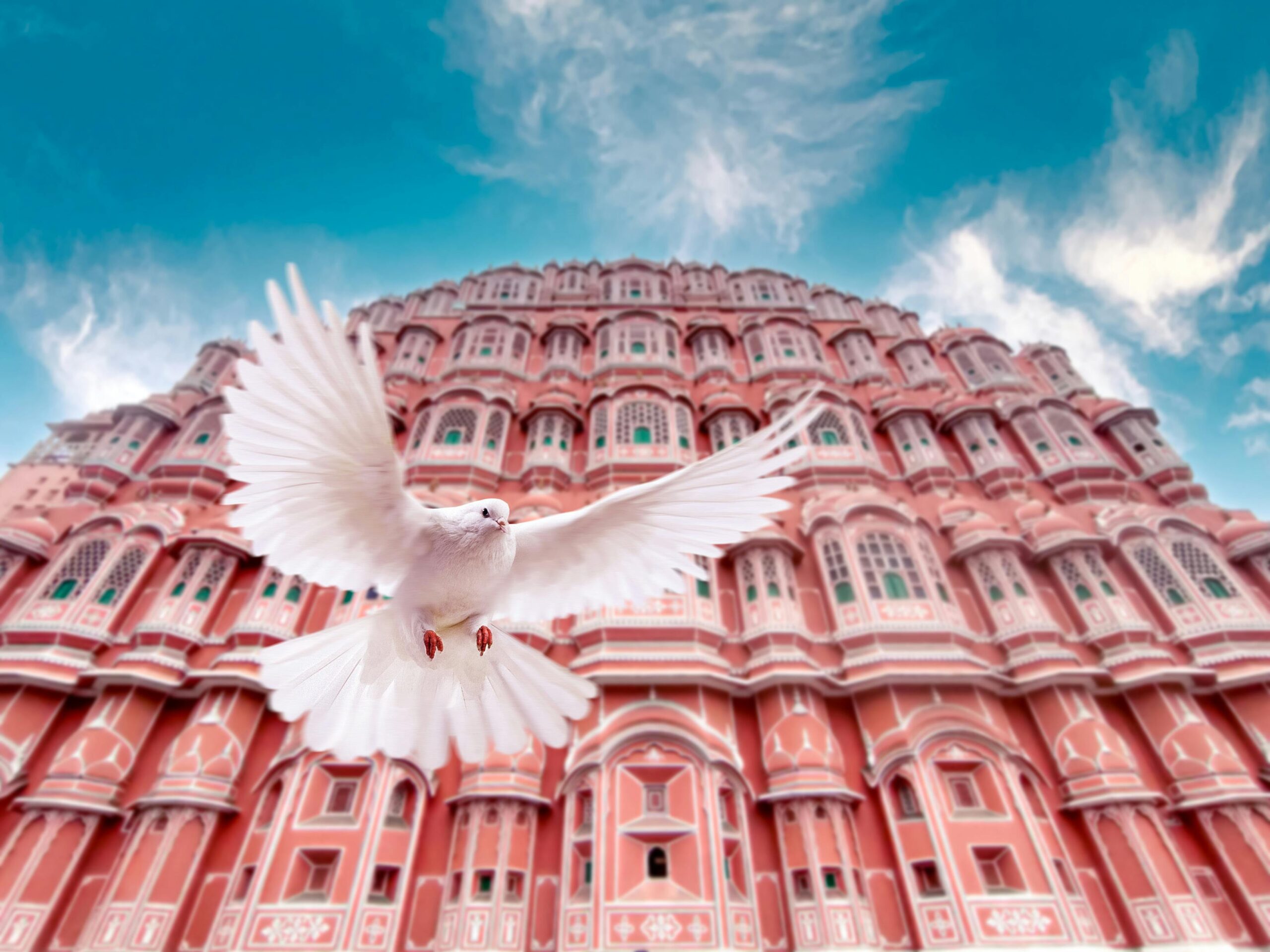 Hawa Mahal, the Palace of Winds, in Jaipur